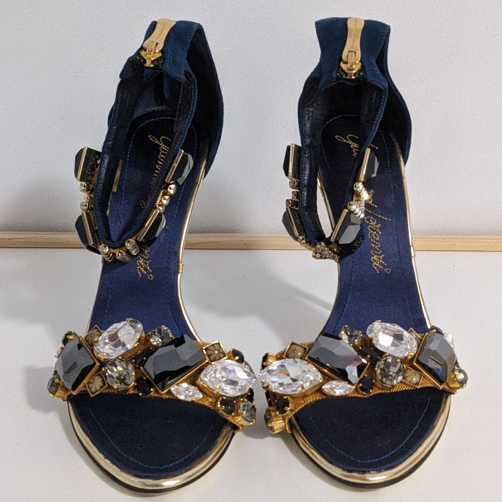 ✨Gianmarco Lorenzo✨ Stunning ❤️ Swarovski Heels